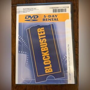 Blockbuster Spy Game Collector’s Edition 2001 & Case Redford & Pitt